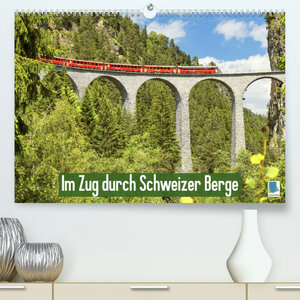 Buchcover Im Zug durch Schweizer Berge (Premium, hochwertiger DIN A2 Wandkalender 2023, Kunstdruck in Hochglanz) | CALVENDO | EAN 9783675332638 | ISBN 3-675-33263-2 | ISBN 978-3-675-33263-8