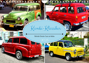 Buchcover Kombi-Klassiker - British Estate Cars in Kuba (Wandkalender 2023 DIN A4 quer) | Henning von Löwis of Menar | EAN 9783675359000 | ISBN 3-675-35900-X | ISBN 978-3-675-35900-0