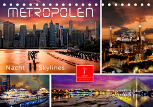 Buchcover Metropolen - Nacht Skylines (Tischkalender 2023 DIN A5 quer) | Peter Roder | EAN 9783675394438 | ISBN 3-675-39443-3 | ISBN 978-3-675-39443-8