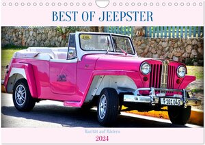 Buchcover BEST OF JEEPSTER - Rarität auf Rädern (Wandkalender 2024 DIN A4 quer), CALVENDO Monatskalender | Henning von Löwis of Menar | EAN 9783675418547 | ISBN 3-675-41854-5 | ISBN 978-3-675-41854-7