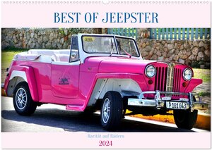 Buchcover BEST OF JEEPSTER - Rarität auf Rädern (Wandkalender 2024 DIN A2 quer), CALVENDO Monatskalender | Henning von Löwis of Menar | EAN 9783675418561 | ISBN 3-675-41856-1 | ISBN 978-3-675-41856-1