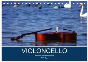 Buchcover VIOLONCELLO – atemberaubende Cellomotive (Tischkalender 2024 DIN A5 quer), CALVENDO Monatskalender  | EAN 9783675447103 | ISBN 3-675-44710-3 | ISBN 978-3-675-44710-3