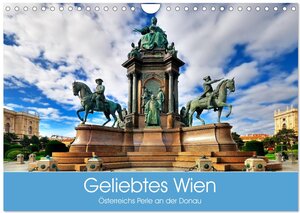 Buchcover Geliebtes Wien. Österreichs Perle an der Donau (Wandkalender 2024 DIN A4 quer), CALVENDO Monatskalender | Elisabeth Stanzer | EAN 9783675462861 | ISBN 3-675-46286-2 | ISBN 978-3-675-46286-1