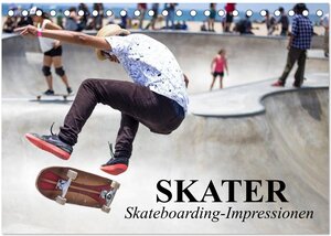 Buchcover Skater. Skateboarding-Impressionen (Tischkalender 2024 DIN A5 quer), CALVENDO Monatskalender | Elisabeth Stanzer | EAN 9783675700345 | ISBN 3-675-70034-8 | ISBN 978-3-675-70034-5