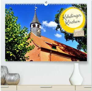 Buchcover Kehdinger Kirchen (hochwertiger Premium Wandkalender 2024 DIN A2 quer), Kunstdruck in Hochglanz | Henning von Löwis of Menar | EAN 9783675708396 | ISBN 3-675-70839-X | ISBN 978-3-675-70839-6