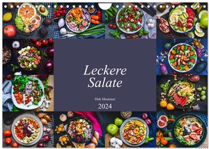 Buchcover Leckere Salate (Wandkalender 2024 DIN A4 quer), CALVENDO Monatskalender | Dirk Meutzner | EAN 9783675736658 | ISBN 3-675-73665-2 | ISBN 978-3-675-73665-8