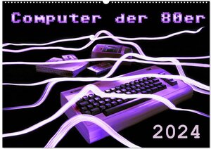 Buchcover Computer der 80er (Wandkalender 2024 DIN A2 quer), CALVENDO Monatskalender | Reiner Silberstein | EAN 9783675753402 | ISBN 3-675-75340-9 | ISBN 978-3-675-75340-2