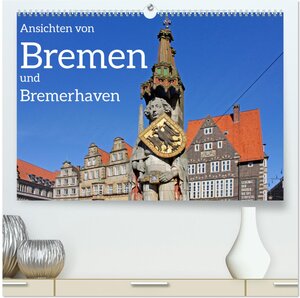 Buchcover Ansichten von Bremen und Bremerhaven (hochwertiger Premium Wandkalender 2024 DIN A2 quer), Kunstdruck in Hochglanz | Siegfried Kuttig | EAN 9783675789470 | ISBN 3-675-78947-0 | ISBN 978-3-675-78947-0