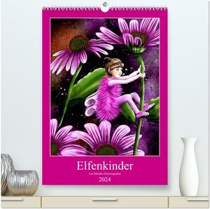 Buchcover Elfenkinder (hochwertiger Premium Wandkalender 2024 DIN A2 hoch), Kunstdruck in Hochglanz | Monika Starzengruber | EAN 9783675789487 | ISBN 3-675-78948-9 | ISBN 978-3-675-78948-7