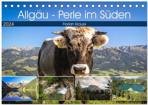 Buchcover Allgäu - Perle im Süden (Tischkalender 2024 DIN A5 quer), CALVENDO Monatskalender | Florian Krauss | EAN 9783675854475 | ISBN 3-675-85447-7 | ISBN 978-3-675-85447-5