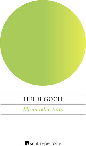 Buchcover Mann oder Auto | Heidi Goch | EAN 9783688103911 | ISBN 3-688-10391-2 | ISBN 978-3-688-10391-1