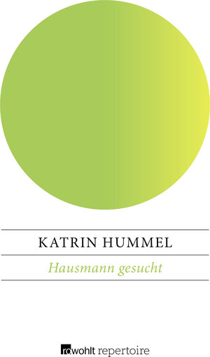 Buchcover Hausmann gesucht | Katrin Hummel | EAN 9783688104055 | ISBN 3-688-10405-6 | ISBN 978-3-688-10405-5
