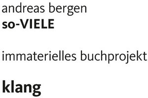 Buchcover so viele Heft 106 2024 | Andreas Bergen | EAN 9783689190316 | ISBN 3-689-19031-2 | ISBN 978-3-689-19031-6