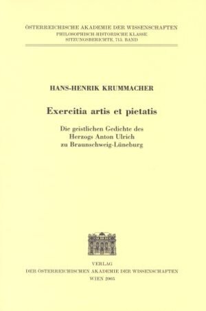 Buchcover Exercitia artis et pietatis | Hans H Krummacher | EAN 9783700133315 | ISBN 3-7001-3331-6 | ISBN 978-3-7001-3331-5