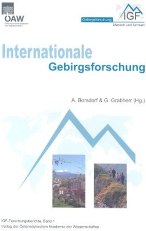 Buchcover Internationale Gebirgsforschung / Internationale Gebirgsforschung  | EAN 9783700138372 | ISBN 3-7001-3837-7 | ISBN 978-3-7001-3837-2