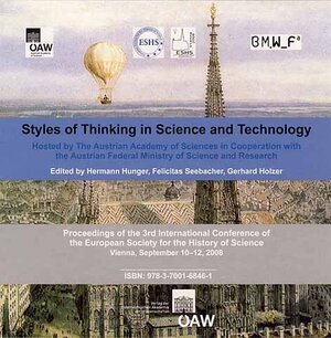 Buchcover Styles of Thinking in Science and Technology  | EAN 9783700168461 | ISBN 3-7001-6846-2 | ISBN 978-3-7001-6846-1