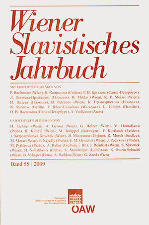 Buchcover Wiener Slavistisches Jahrbuch / Band 55/2009  | EAN 9783700168584 | ISBN 3-7001-6858-6 | ISBN 978-3-7001-6858-4