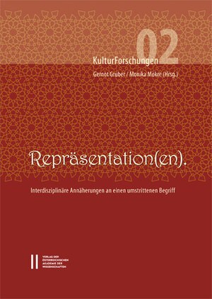 Buchcover Repräsentation(en)  | EAN 9783700178446 | ISBN 3-7001-7844-1 | ISBN 978-3-7001-7844-6