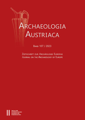 Buchcover Archaeologia Austriaca, Band 107/2023  | EAN 9783700193180 | ISBN 3-7001-9318-1 | ISBN 978-3-7001-9318-0