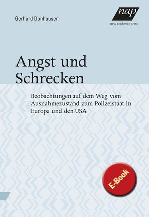 Buchcover Angst und Schrecken | Gerhard Donhauser | EAN 9783700321231 | ISBN 3-7003-2123-6 | ISBN 978-3-7003-2123-1