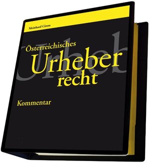 Buchcover Österreichisches Urheberrecht - Kommentar | Manfred Büchele | EAN 9783700743262 | ISBN 3-7007-4326-2 | ISBN 978-3-7007-4326-2
