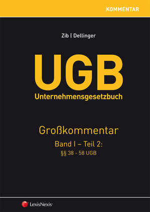 Buchcover UGB Unternehmensgesetzbuch Kommentar - Band 1/Teil 2  | EAN 9783700746690 | ISBN 3-7007-4669-5 | ISBN 978-3-7007-4669-0