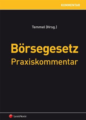 Buchcover Börsegesetz  | EAN 9783700749158 | ISBN 3-7007-4915-5 | ISBN 978-3-7007-4915-8