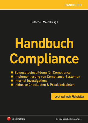 Buchcover Handbuch Compliance | Alexander Petsche | EAN 9783700753513 | ISBN 3-7007-5351-9 | ISBN 978-3-7007-5351-3
