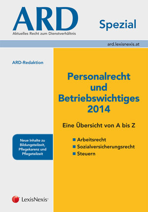 Buchcover Personalrecht und Betriebswichtiges 2014  | EAN 9783700757054 | ISBN 3-7007-5705-0 | ISBN 978-3-7007-5705-4