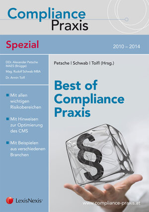 Buchcover Compliance-Praxis Spezial  | EAN 9783700759768 | ISBN 3-7007-5976-2 | ISBN 978-3-7007-5976-8