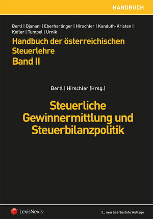 Buchcover Handbuch der österreichischen Steuerlehre, Band II | Romuald Bertl | EAN 9783700765066 | ISBN 3-7007-6506-1 | ISBN 978-3-7007-6506-6