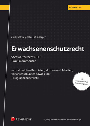 Buchcover Erwachsenenschutzrecht | Hans Peter Zierl | EAN 9783700766001 | ISBN 3-7007-6600-9 | ISBN 978-3-7007-6600-1