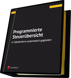 Buchcover Programmierte Steuerübersicht  | EAN 9783700774471 | ISBN 3-7007-7447-8 | ISBN 978-3-7007-7447-1