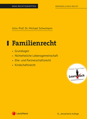 Buchcover Familienrecht (Skriptum) | Michael Schwimann | EAN 9783700778950 | ISBN 3-7007-7895-3 | ISBN 978-3-7007-7895-0