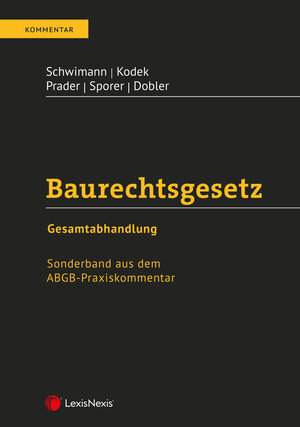 Buchcover Baurechtsgesetz | Reinhold Beiser | EAN 9783700782902 | ISBN 3-7007-8290-X | ISBN 978-3-7007-8290-2