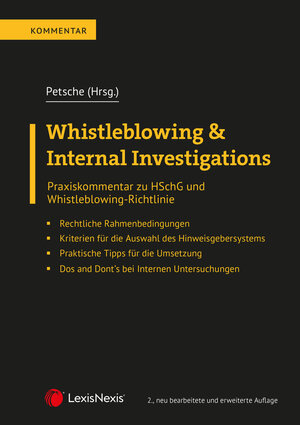 Buchcover Whistleblowing & Internal Investigations | Ladislav Bulajcsik | EAN 9783700783121 | ISBN 3-7007-8312-4 | ISBN 978-3-7007-8312-1