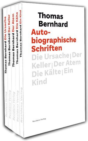 Buchcover Autobiographische Schriften | Thomas Bernhard | EAN 9783701715503 | ISBN 3-7017-1550-5 | ISBN 978-3-7017-1550-3