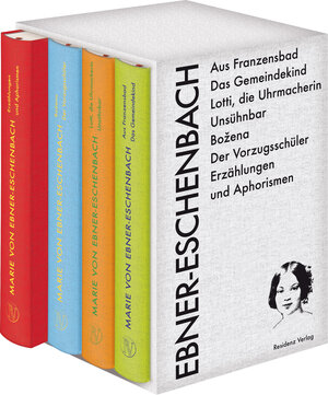 Buchcover Leseausgabe im Schuber | Marie von Ebner-Eschenbach | EAN 9783701716609 | ISBN 3-7017-1660-9 | ISBN 978-3-7017-1660-9