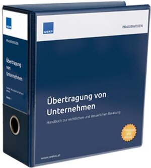 Buchcover Übertragung von Unternehmen | Sabine LL.M. MMag. Fehringer | EAN 9783701843305 | ISBN 3-7018-4330-9 | ISBN 978-3-7018-4330-5