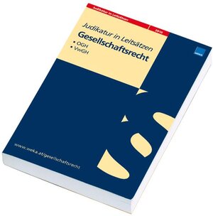Buchcover Gesellschaftsrecht - Judikatur in Leitsätzen  | EAN 9783701846184 | ISBN 3-7018-4618-9 | ISBN 978-3-7018-4618-4