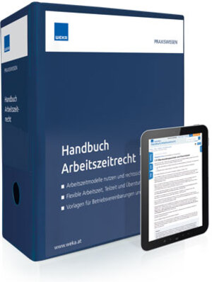 Buchcover Handbuch Arbeitszeitrecht | Klaus Mag. Bachhofer | EAN 9783701859962 | ISBN 3-7018-5996-5 | ISBN 978-3-7018-5996-2