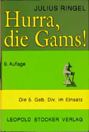 Buchcover Hurra, die Gams | Julius Ringel | EAN 9783702000707 | ISBN 3-7020-0070-4 | ISBN 978-3-7020-0070-7