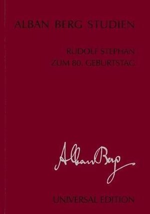 Buchcover Rudolf Stephan zum 80. Geburtstag | Alban Berg | EAN 9783702466732 | ISBN 3-7024-6673-8 | ISBN 978-3-7024-6673-2