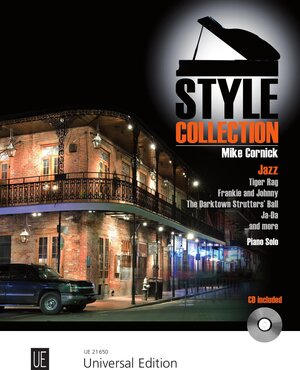Buchcover Mike Cornick's Style Collection – Jazz für Klavier | Mike Cornick | EAN 9783702472191 | ISBN 3-7024-7219-3 | ISBN 978-3-7024-7219-1