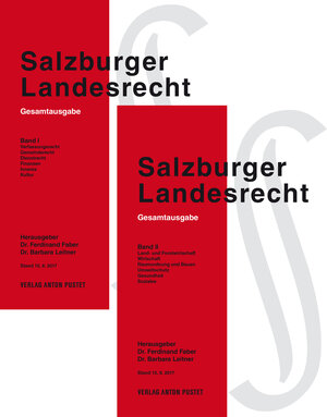 Buchcover Salzburger Landesrecht 2017  | EAN 9783702508746 | ISBN 3-7025-0874-0 | ISBN 978-3-7025-0874-6