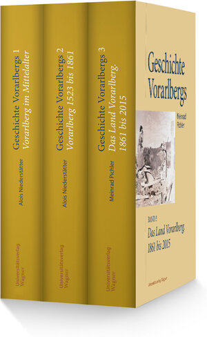 Buchcover Geschichte Vorarlbergs in 3 Bänden | Alois Niederstätter | EAN 9783703008948 | ISBN 3-7030-0894-6 | ISBN 978-3-7030-0894-8