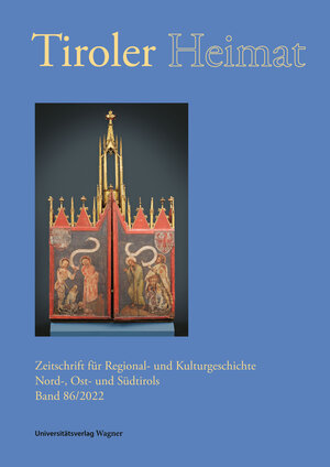 Buchcover Tiroler Heimat 86 (2022)  | EAN 9783703065866 | ISBN 3-7030-6586-9 | ISBN 978-3-7030-6586-6