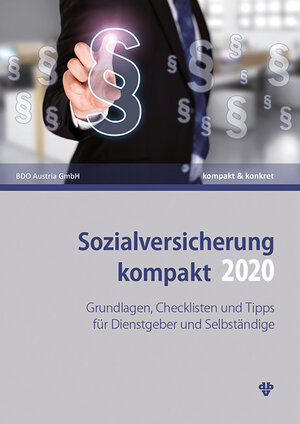 Buchcover Sozialversicherung kompakt 2020 | Christian Kollegger | EAN 9783704107527 | ISBN 3-7041-0752-2 | ISBN 978-3-7041-0752-7