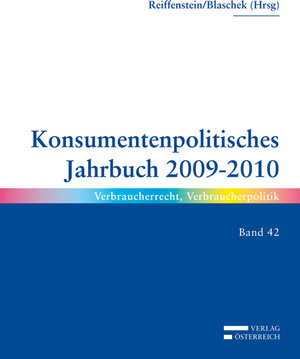 Buchcover Konsumentpolitisches Jahrbuch 2009-2010  | EAN 9783704657121 | ISBN 3-7046-5712-3 | ISBN 978-3-7046-5712-1