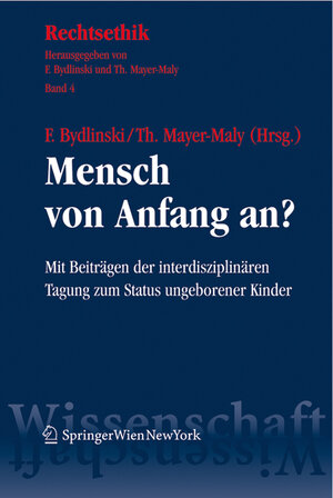 Buchcover Mensch von Anfang an?  | EAN 9783704659262 | ISBN 3-7046-5926-6 | ISBN 978-3-7046-5926-2